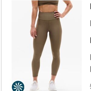 Athleta Interval Stash Ultra High Rise Lasercut 7/8 Legging, L Tall